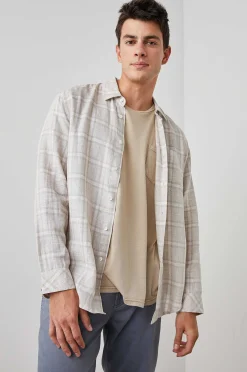 Heren Rails Havana Shirt - Zand Van Tijd
