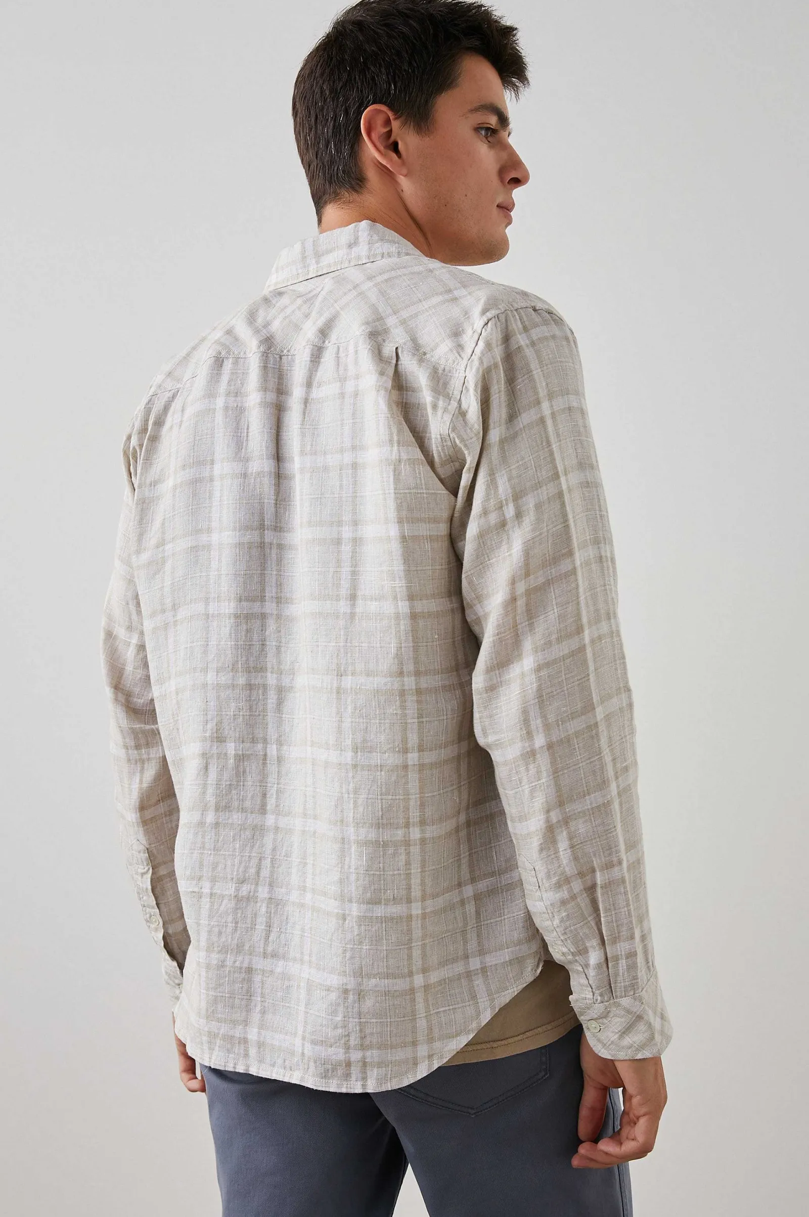 Heren Rails Havana Shirt - Zand Van Tijd