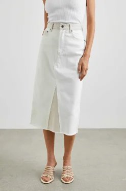 Vrouwen Rails Highland Rok - Ecru Patchwork
