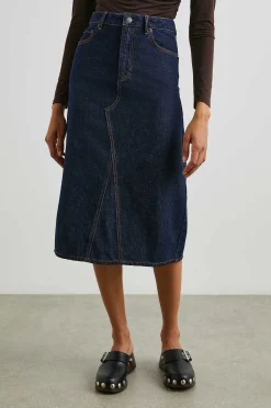 Vrouwen Rails Highland Rok - Middernachtblauw