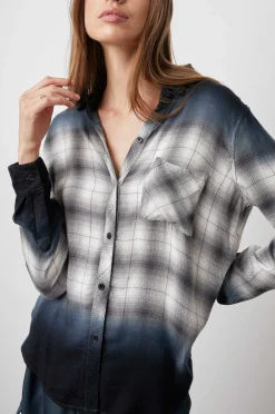 Vrouwen Rails Hunter Shirt - Gerookte Dip-Verf