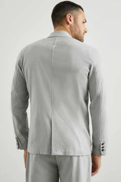 Heren Rails Idris Blazer - Zacht Grijs Melange