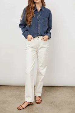 Vrouwen Rails Ingrid Overhemd - Donker Vintage
