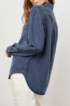 Vrouwen Rails Ingrid Overhemd - Donker Vintage
