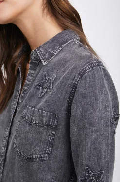 Vrouwen Rails Ingrid Shirt - Zwarte Zuursterren