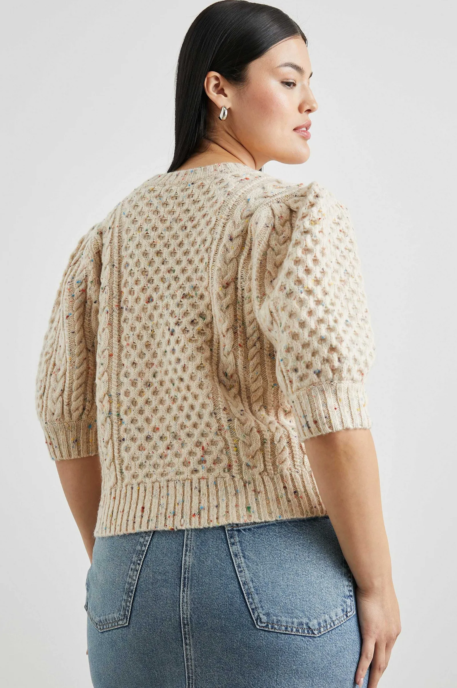 Vrouwen Rails Isla Vest - Creme Confetti
