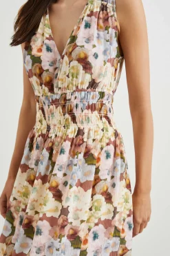 Vrouwen Rails Izzy Jurk - Geschilderde Bloemen