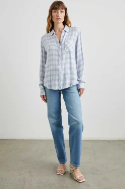 Vrouwen Rails Jager Overhemd - Babyblauw