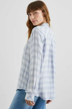 Vrouwen Rails Jager Overhemd - Babyblauw