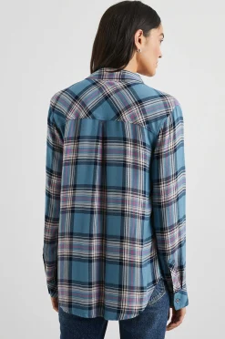 Vrouwen Rails Jager Overhemd - Blauwe Jasper Blush