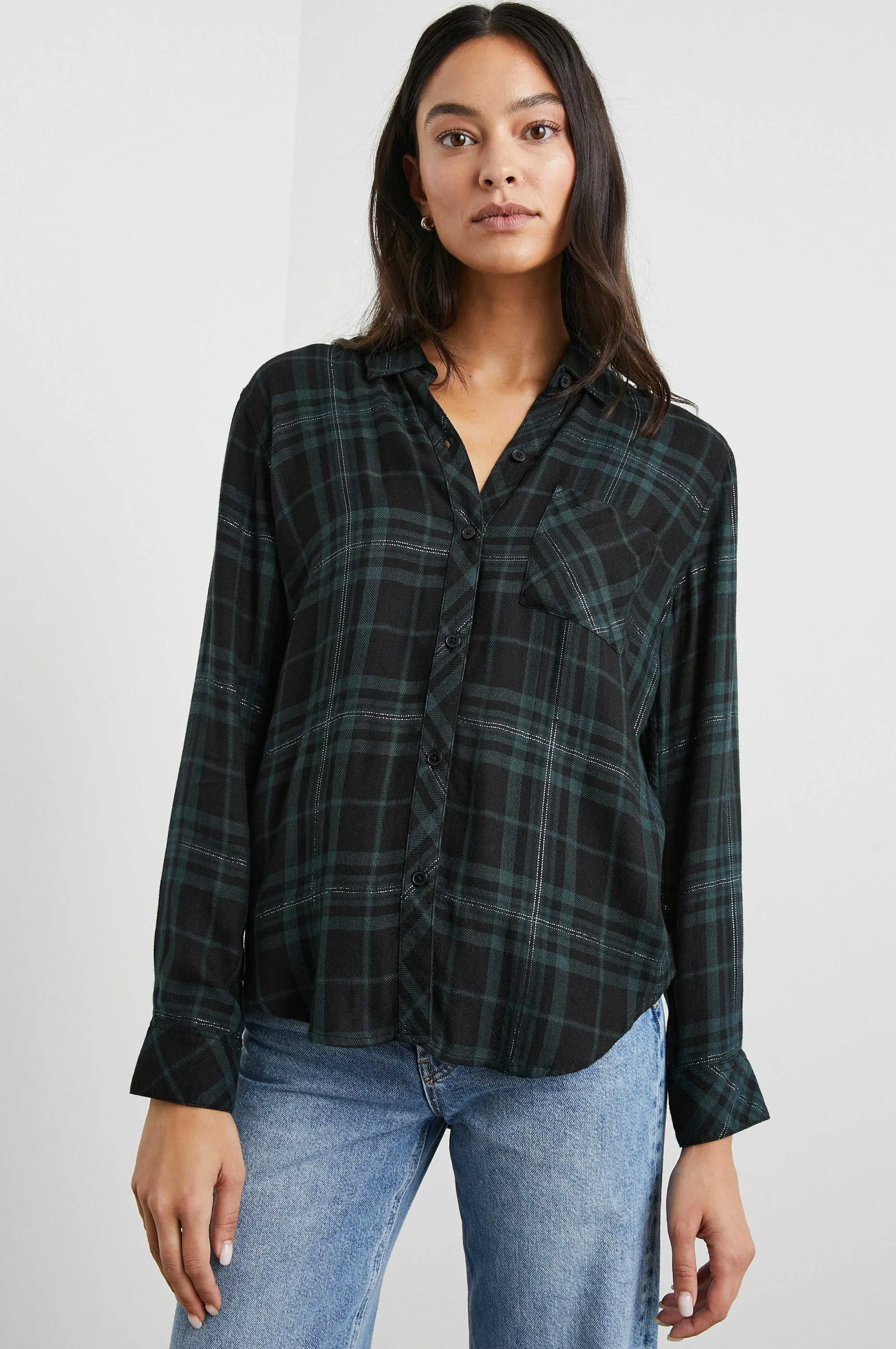 Vrouwen Rails Jager Shirt - Boslei Kladersel