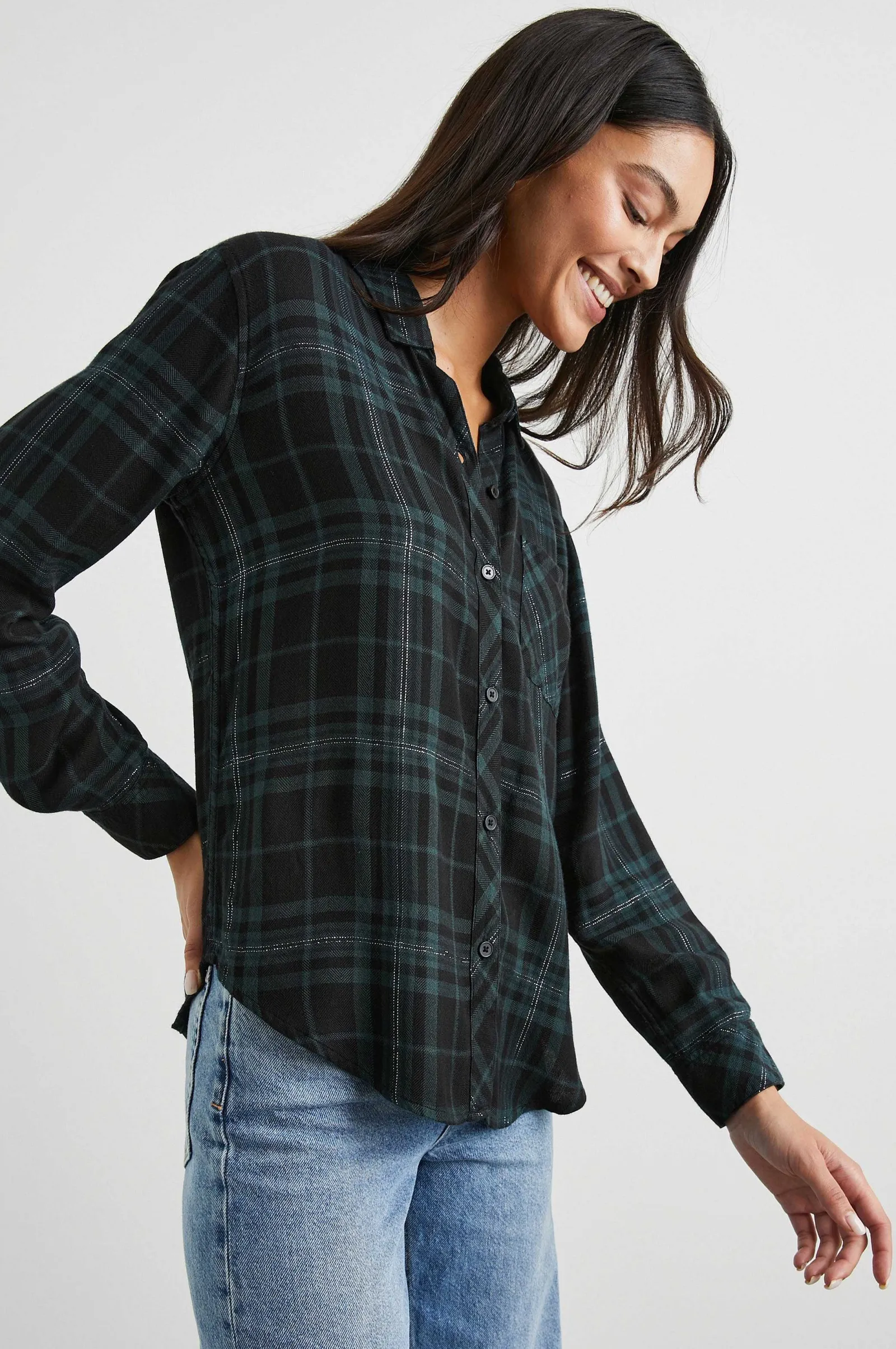 Vrouwen Rails Jager Shirt - Boslei Kladersel