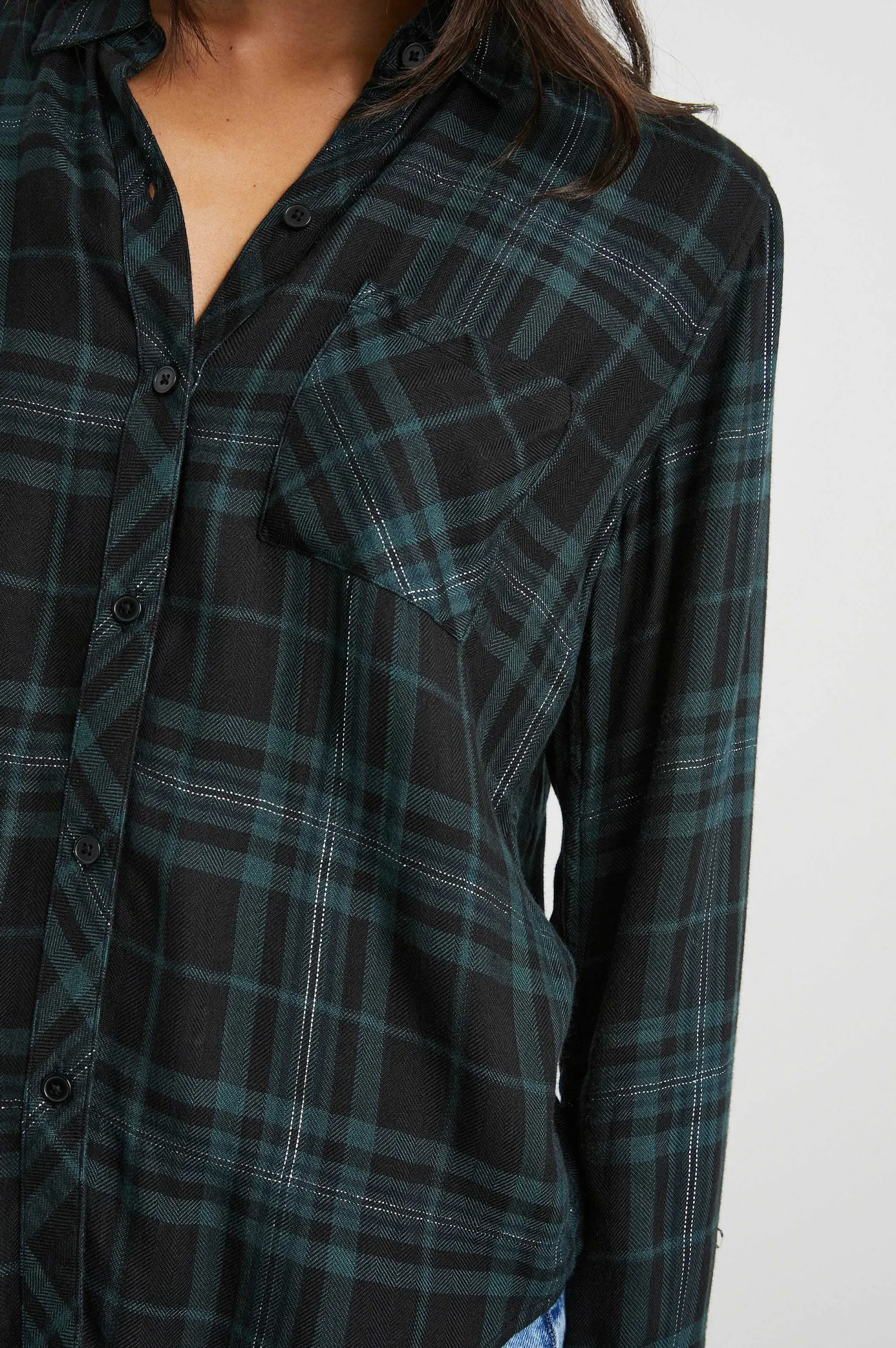 Vrouwen Rails Jager Shirt - Boslei Kladersel