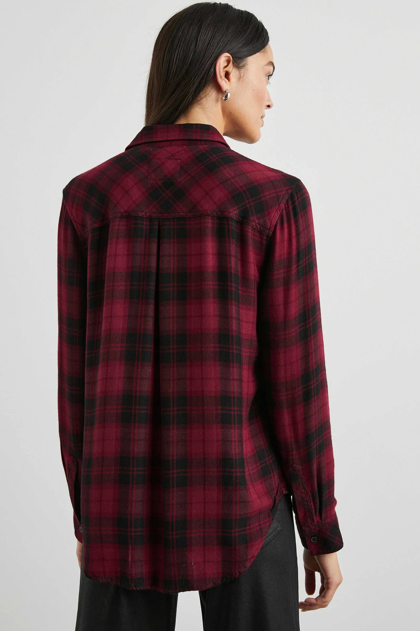 Vrouwen Rails Jager Shirt - Karmozijne Hoogte