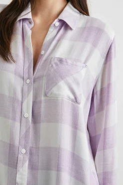 Vrouwen Rails Jager Shirt - Lavendel Aigrette
