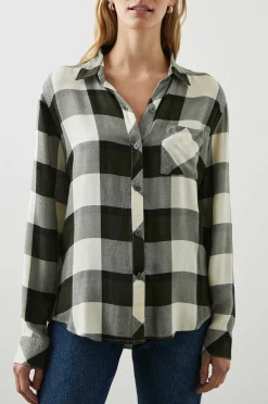 Vrouwen Rails Jager Shirt - Rozemarijn Onyx
