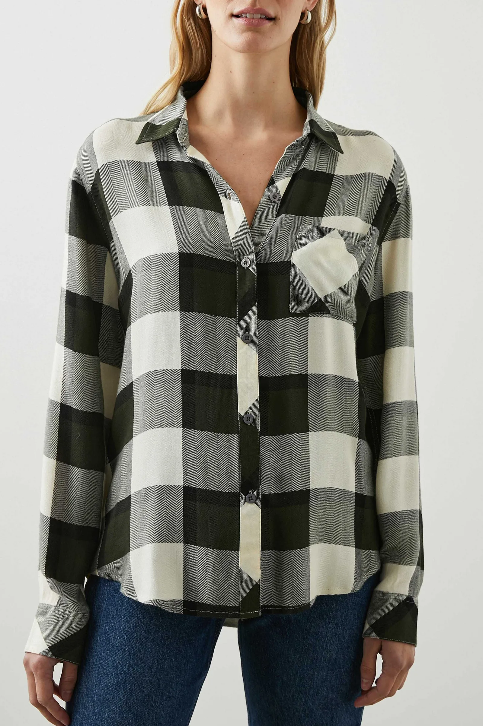 Vrouwen Rails Jager Shirt - Rozemarijn Onyx