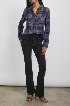 Vrouwen Rails Jager Shirt - Sapphire As