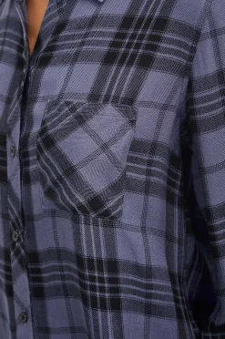 Vrouwen Rails Jager Shirt - Sapphire As