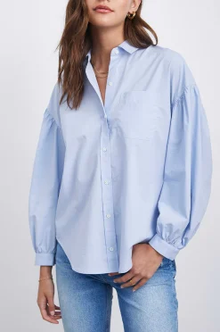 Vrouwen Rails Janae Overhemd - Blauwe Jay