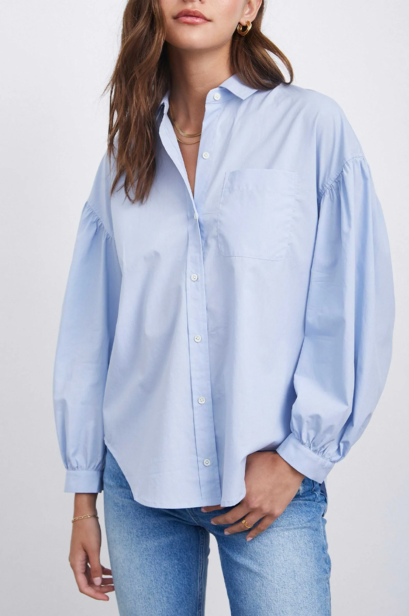 Vrouwen Rails Janae Overhemd - Blauwe Jay