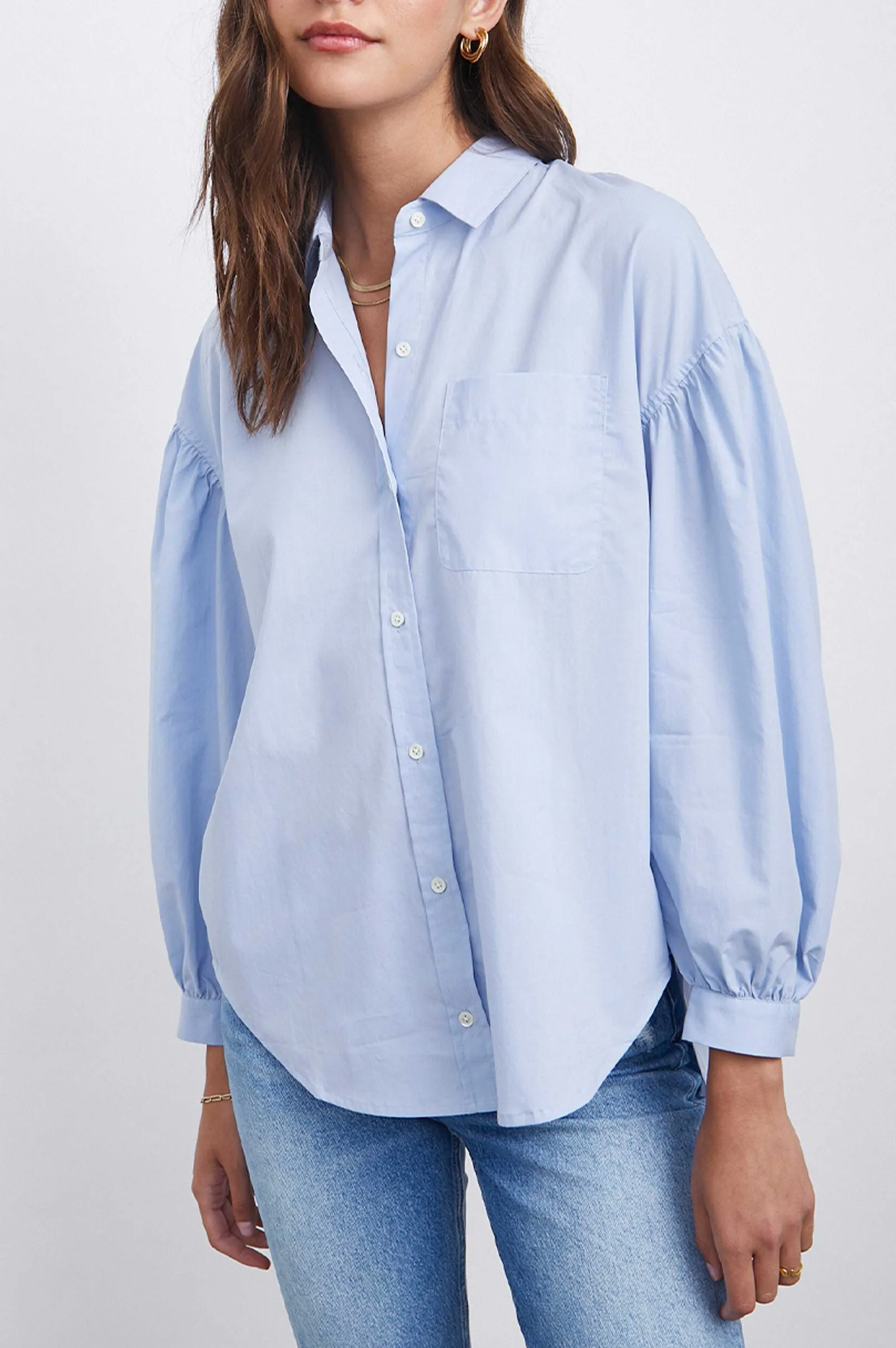 Vrouwen Rails Janae Overhemd - Blauwe Jay