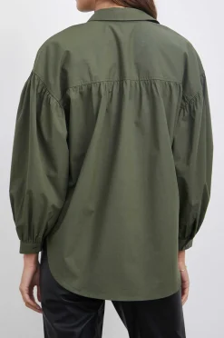 Vrouwen Rails Janae Shirt - Olijf Rook