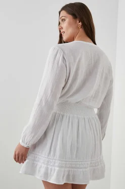 Vrouwen Rails Jasmijn Jurk - Wit Kant Detail