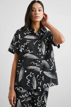 Vrouwen Rails Jeanne Shirt - Tahiti Nacht