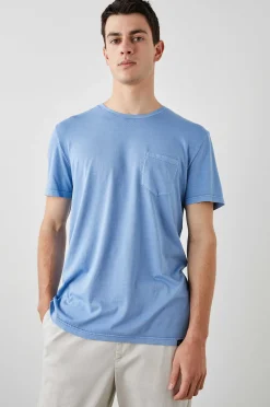 Heren Rails Johnny T-Shirt - Cielo