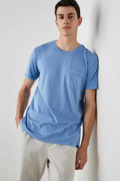 Heren Rails Johnny T-Shirt - Cielo