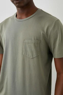 Heren Rails Johnny T-Shirt - Olijf