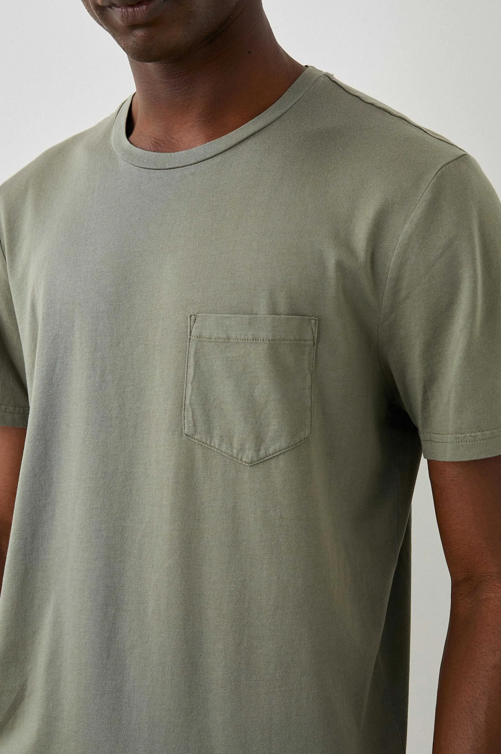 Heren Rails Johnny T-Shirt - Olijf