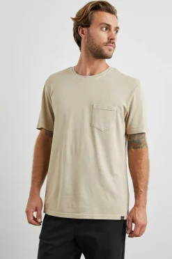 Heren Rails Johnny T-Shirt - Woestijnzand