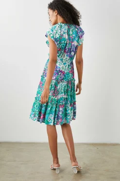 Vrouwen Rails Juni Jurk - Gardenia Bloemen