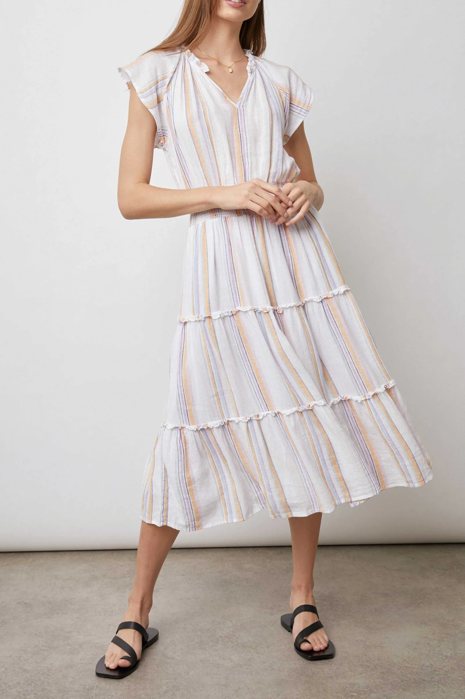 Vrouwen Rails Jurk Amellia - Merida Stripe