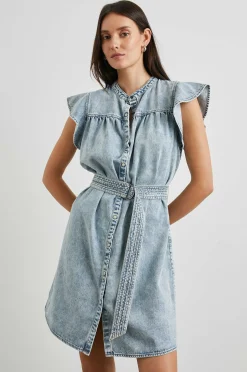 Vrouwen Rails Jurk Letta - Faded Indigo