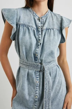 Vrouwen Rails Jurk Letta - Faded Indigo