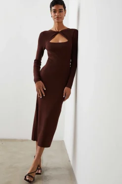 Vrouwen Rails Jurk Neve - Bourgondie Lurex