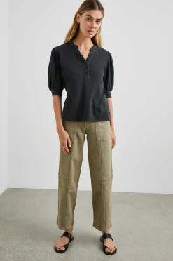 Vrouwen Rails Juweeltop - Gewassen Zwart
