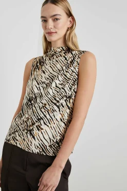 Vrouwen Rails Kaleen Top - Neutraal Ikat