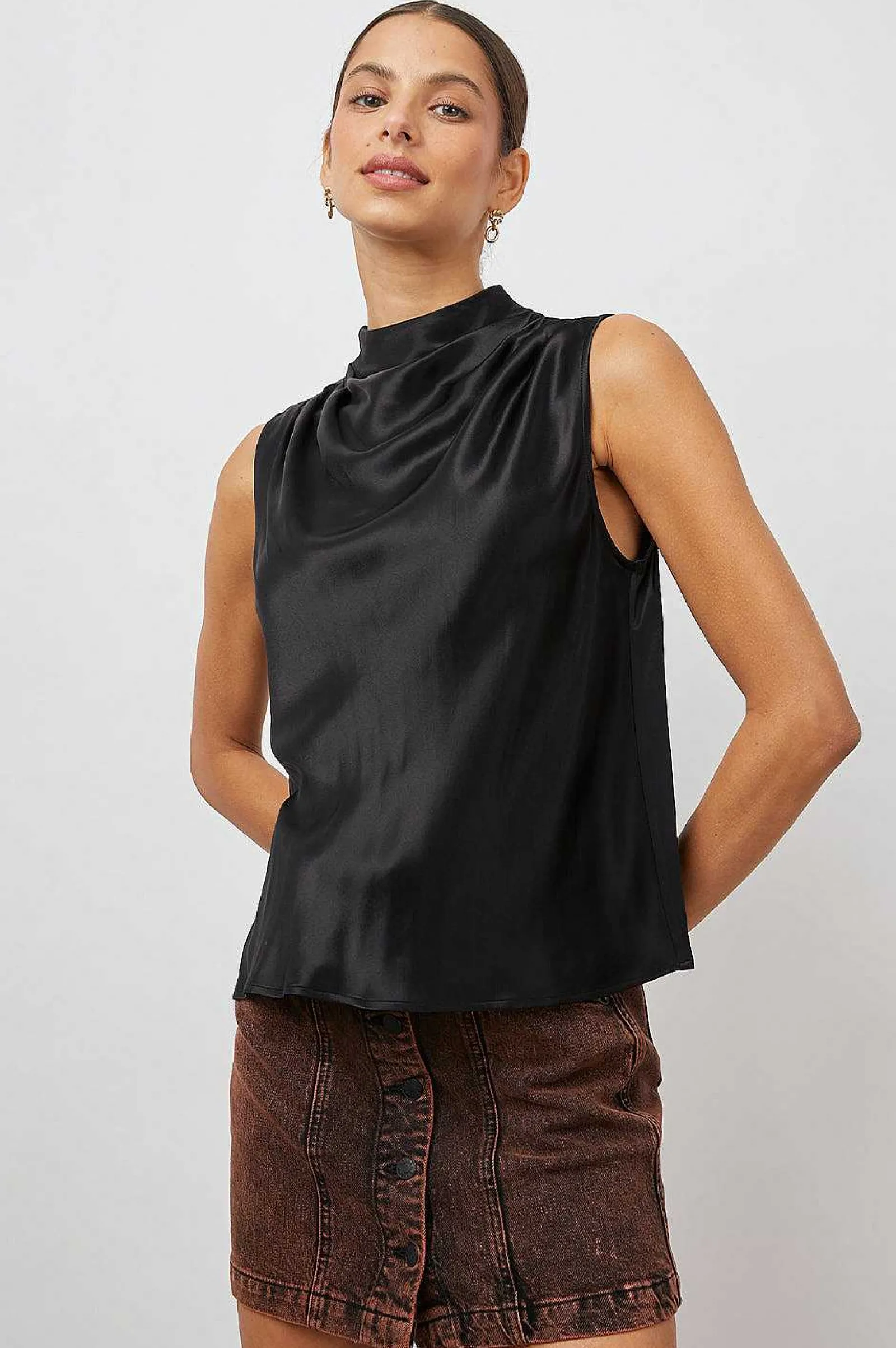 Vrouwen Rails Kaleen Top - Zwart