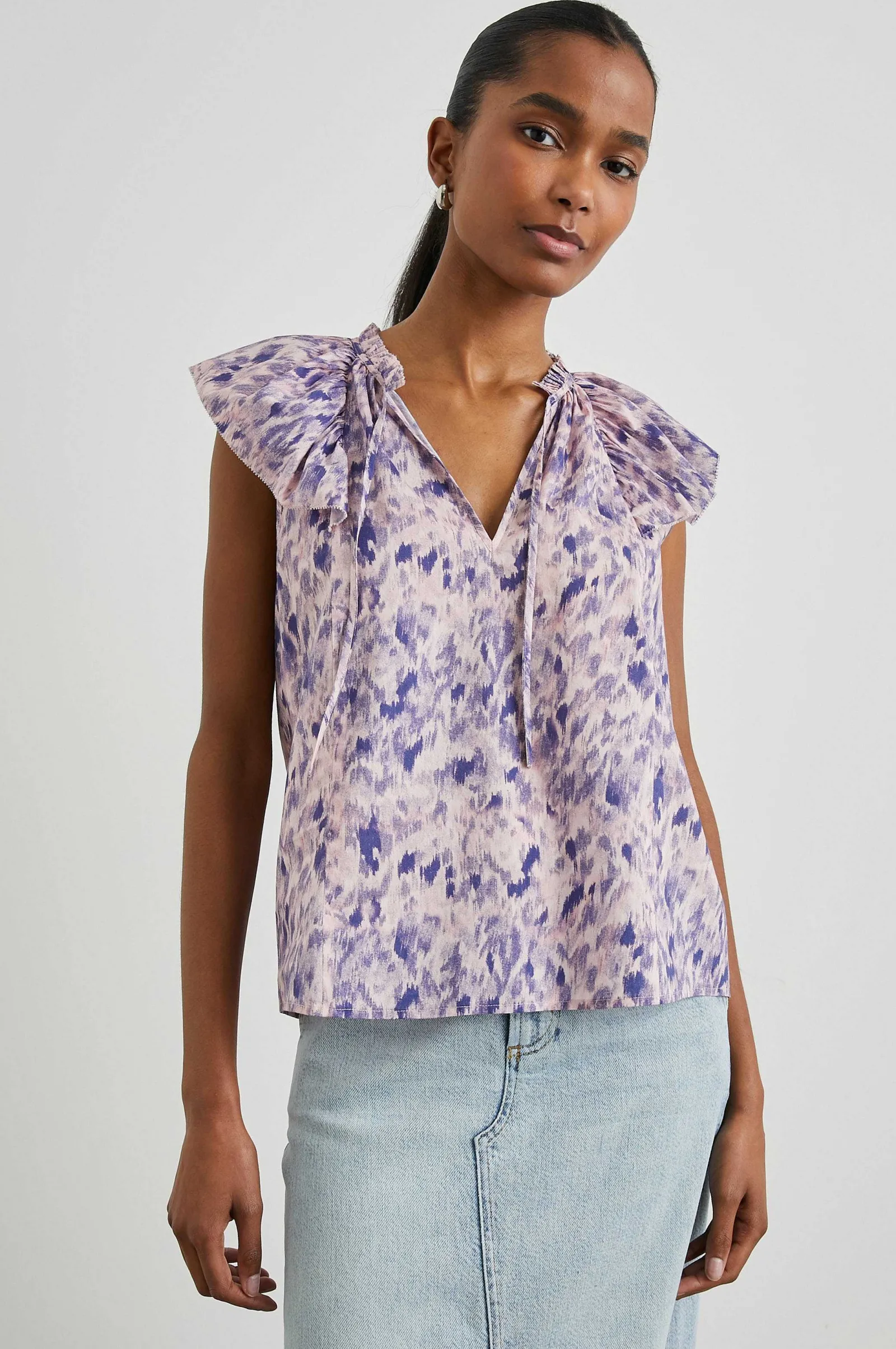 Vrouwen Rails Karysa Top - Roze Ikat
