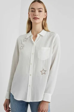Vrouwen Rails Kate Shirt - Ivoor Oogjesterren