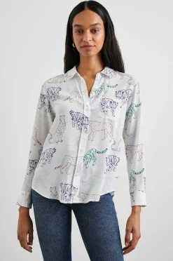 Vrouwen Rails Kate Shirt - Juweel Wildcatten