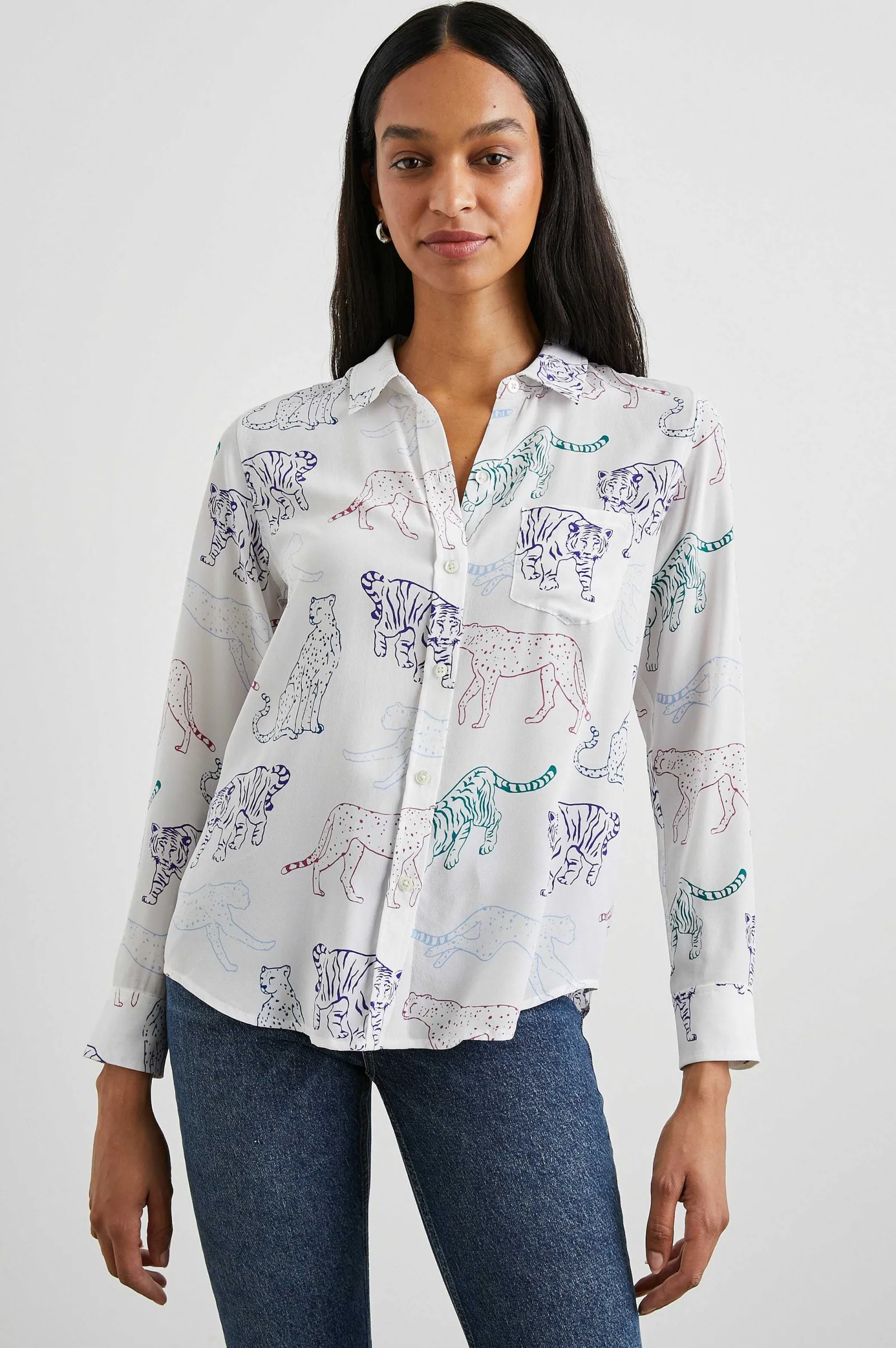 Vrouwen Rails Kate Shirt - Juweel Wildcatten