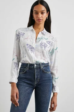 Vrouwen Rails Kate Shirt - Juweel Wildcatten