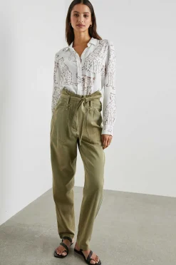 Vrouwen Rails Kathryn Shirt - Kameel Jungle Katten