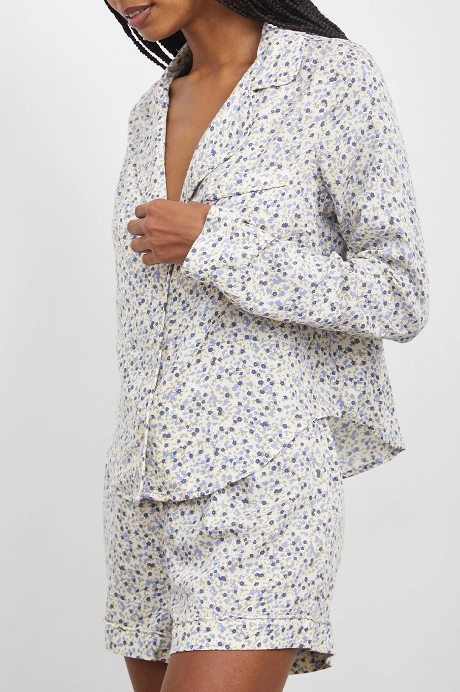 Vrouwen Rails Kellen Pyjamaset - Blauw Azelea