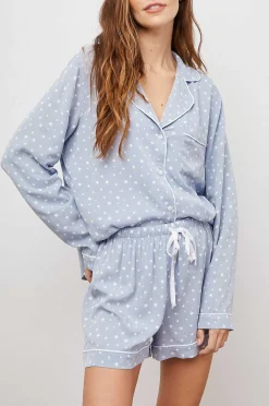 Vrouwen Rails Kellen Pyjamaset - Blauw Witte Sterren